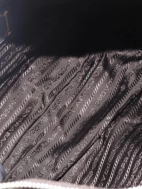 PRADA Shoulder Bag Nylon Green Gold Auth - Picture 14 of 16